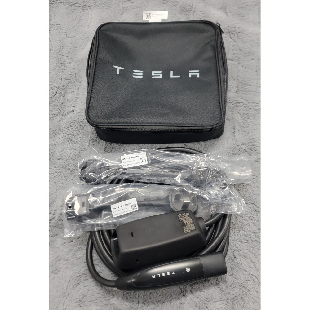 Tesla Powershare Mobile Connector Gen 3 EV Charger 1991254-00-A OEM Storage Bag